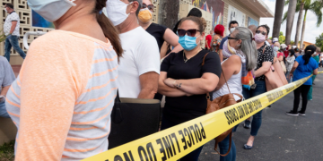 The queue for Russian vodka in New York turned out to be fake