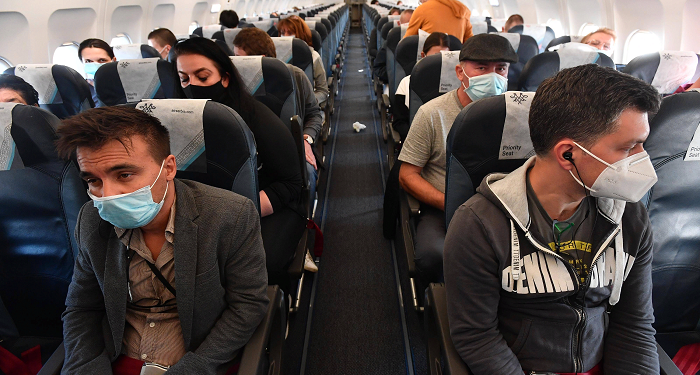 The passenger threatened the neighbor because she didn’t want to talk to him