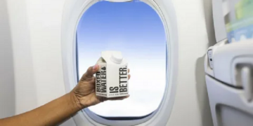Alaska Airlines has completely abandoned plastic cups on board