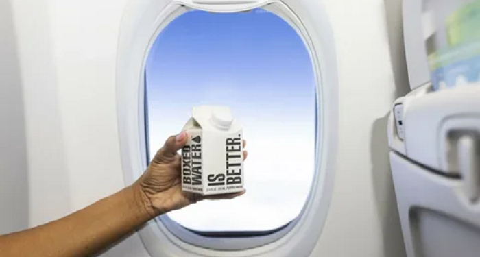 Alaska Airlines has completely abandoned plastic cups on board