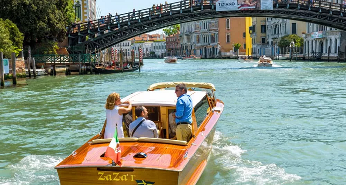 Venice Water Taxi and Boat Tours on the Grand Canal